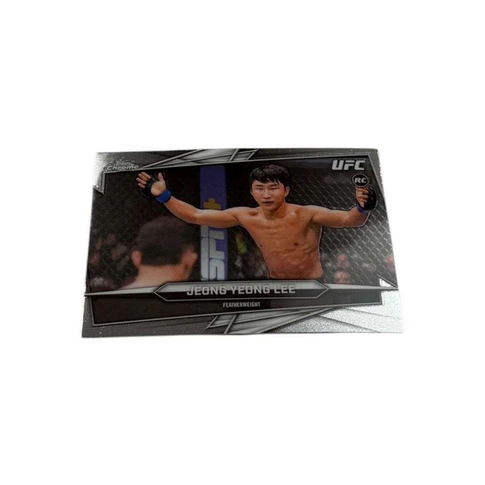 2024 Topps Chrome UFC Jeong Yeong Lee RC Rookie Card #196 Featherweight MMA